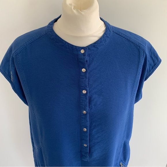 Y2K Vintage Cop. Copine Tunic Dress Cobalt Blue EU 42 UK 14 - Picture 9 of 11